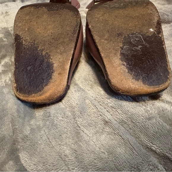 RARE Vintage Prada Women's two toned mauve/pink Leather heels - Picture 11 of 14